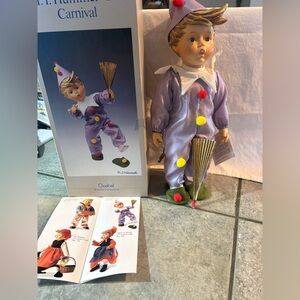 Goebel Porcelain Hummel carnival doll